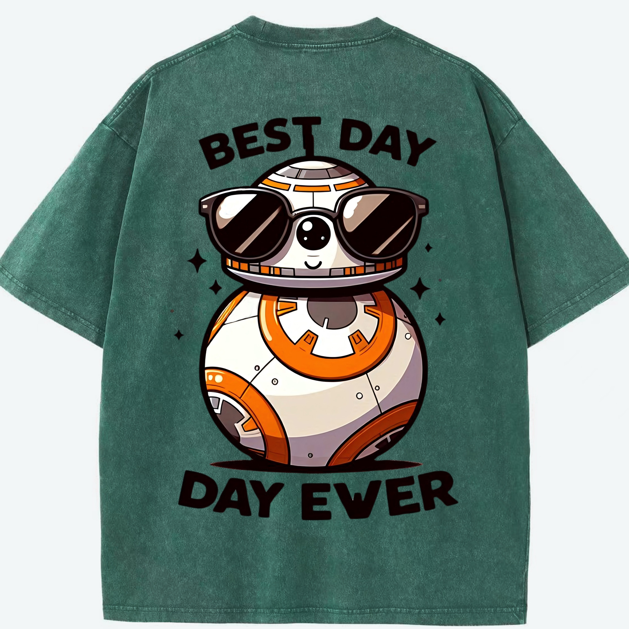 （画像用） スター・ウォーズ Star Wars 綿100% ヴィンテージ風 半袖Tシャツ（背面プリント）